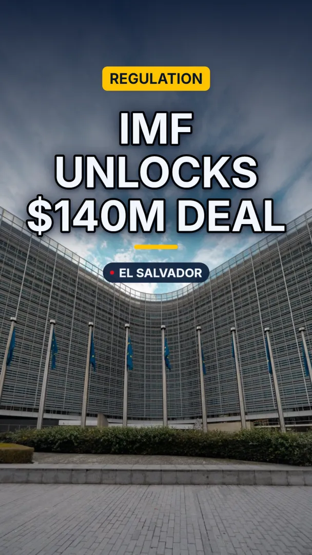 IMF Confirms El Salvador Bitcoin Growth Funded by Donations, Unlocks $140M