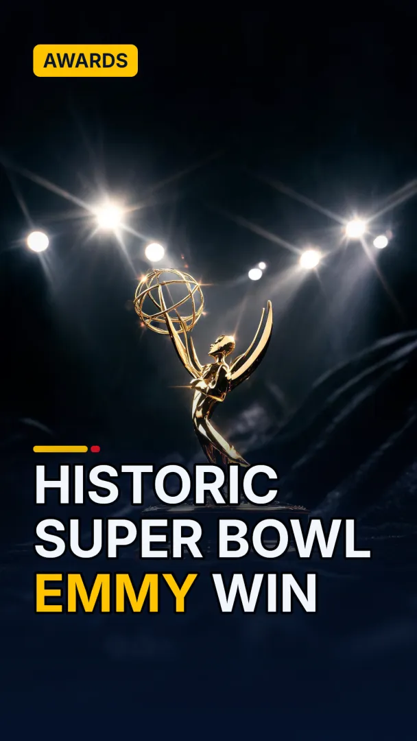 Historic Super Bowl Emmy Win