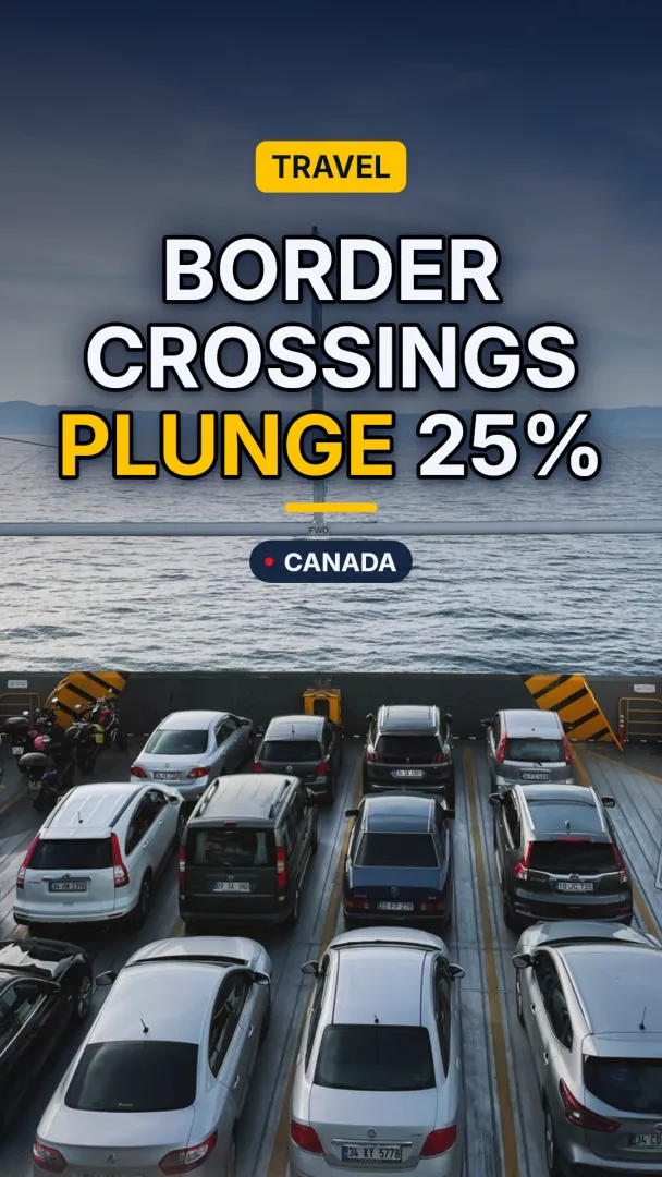 A testy trade war threatens to keep Canadian travelers from the US