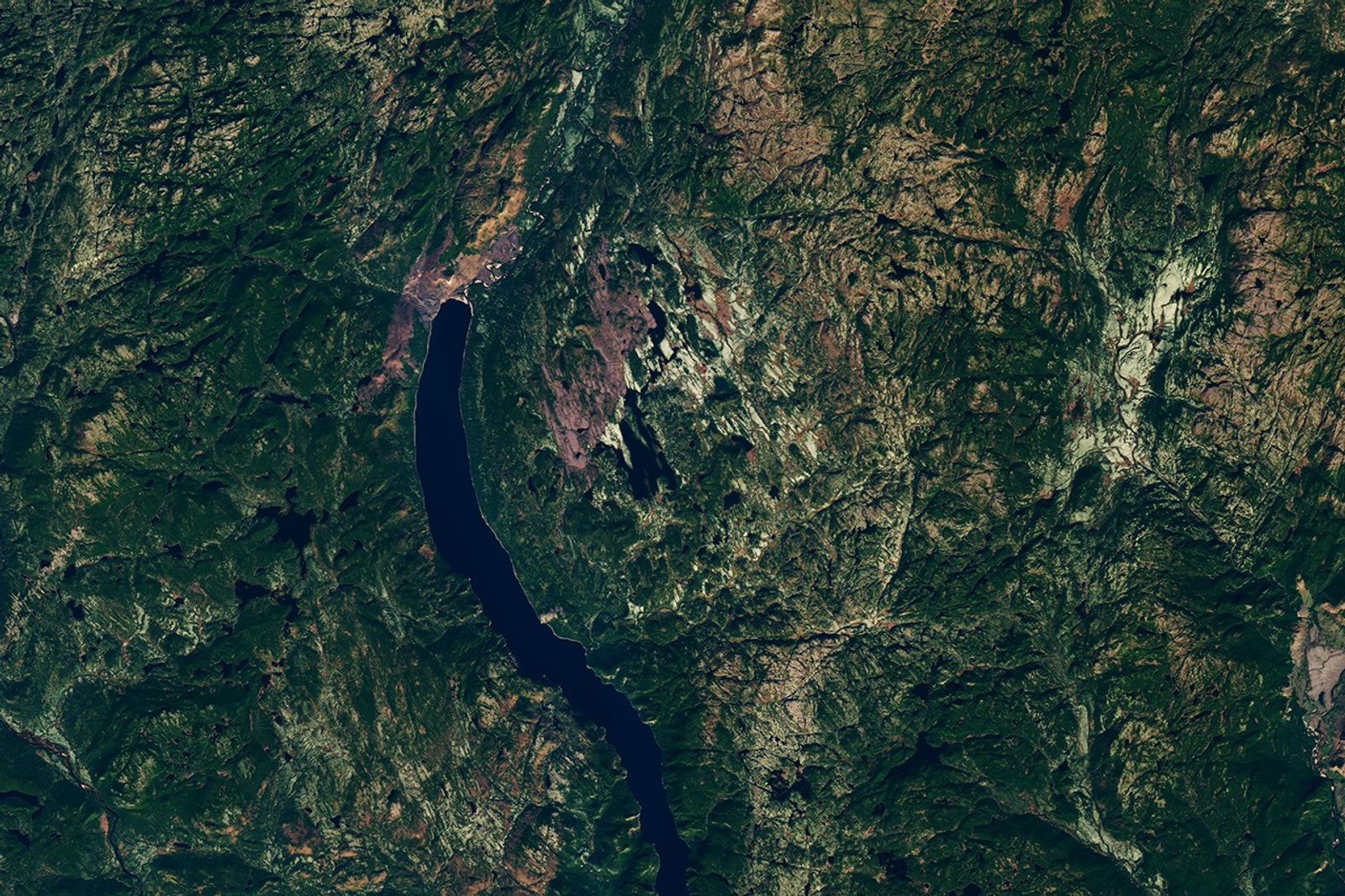 A Circular Pit on Google Maps Led Scientists to a 390-Million-Year