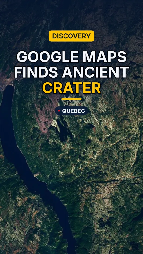 A Circular Pit on Google Maps Led Scientists to a 390-Million-Year
