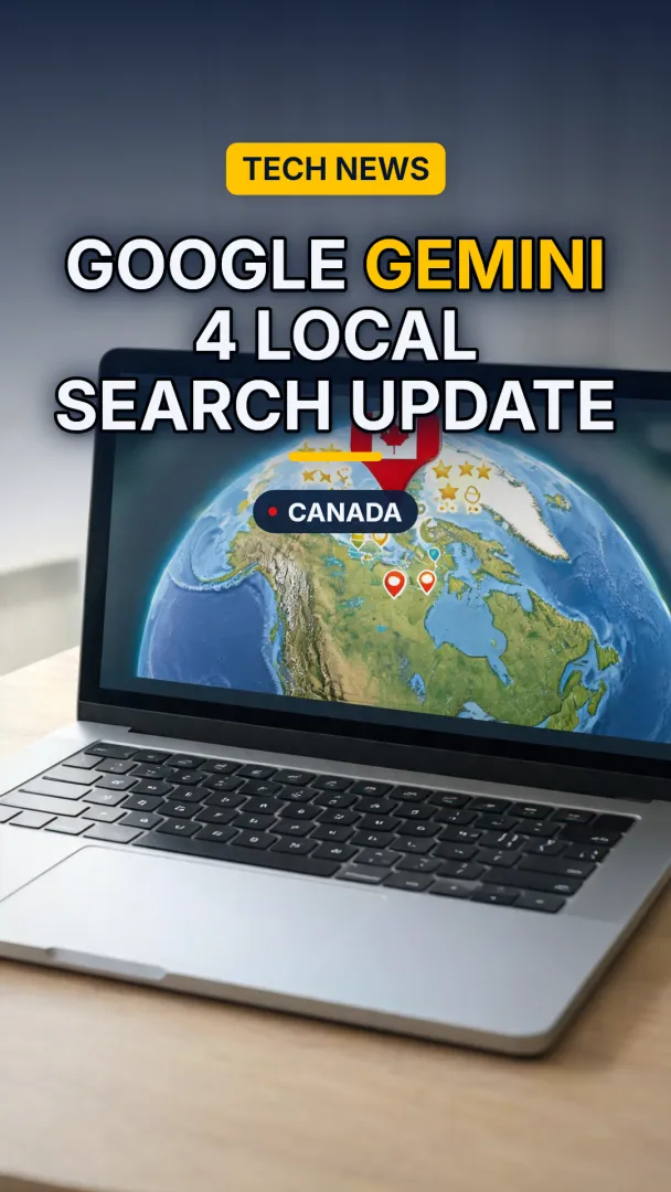 Google Gemini 4 Local Search Update