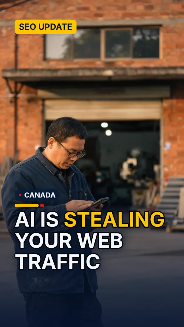 AI is stealing your web traffic