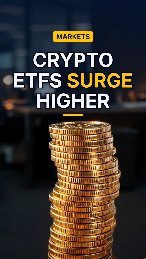 Crypto ETFs Surge Higher