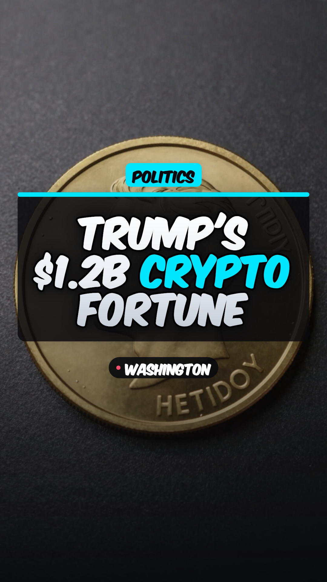 ‘Everybody is profiting’: Trump dismisses questions about over $1bn in crypto earnings