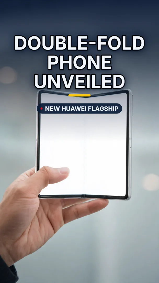 Double-fold phone unveiled