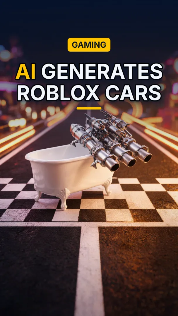 AI Generates Roblox Cars