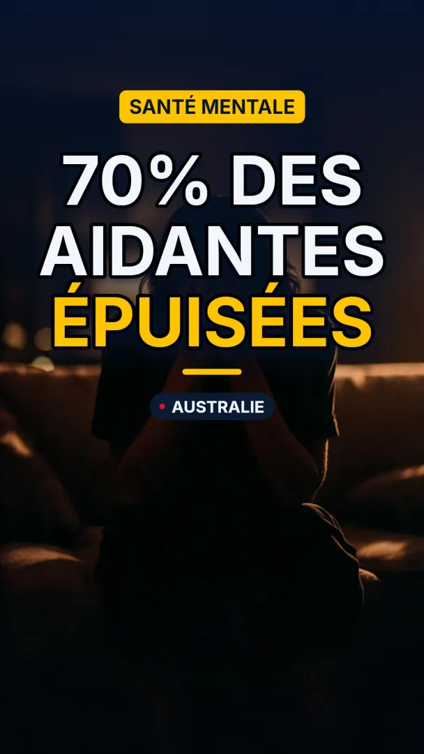 70% des aidantes épuisées