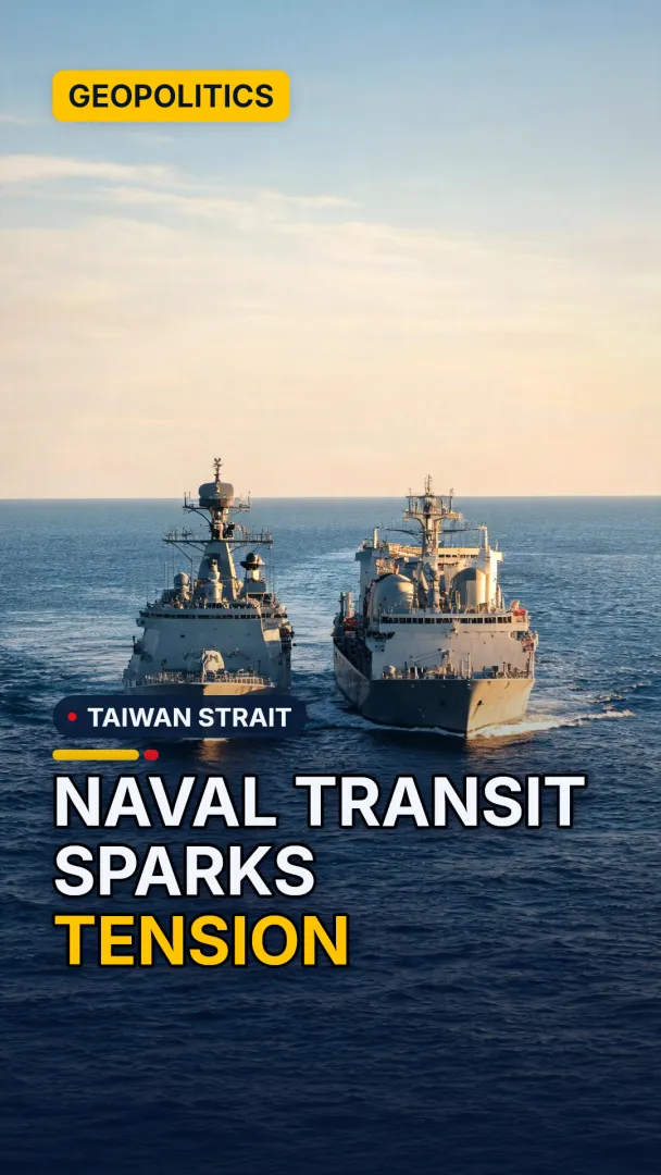 Naval Transit Sparks Tension