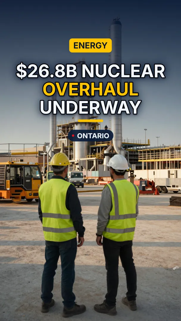 $26.8B Nuclear Overhaul Underway