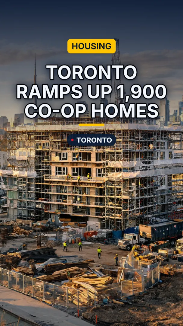 Toronto Ramps Up 1,900 Co-op Homes