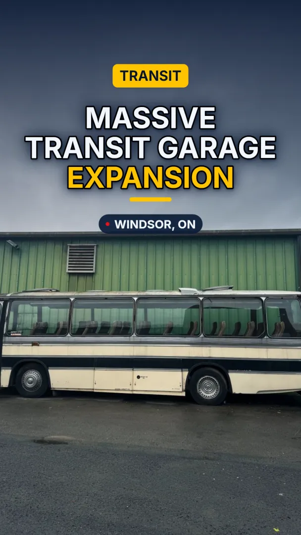 Transit Windsor garage expansion breaks ground in Windsor