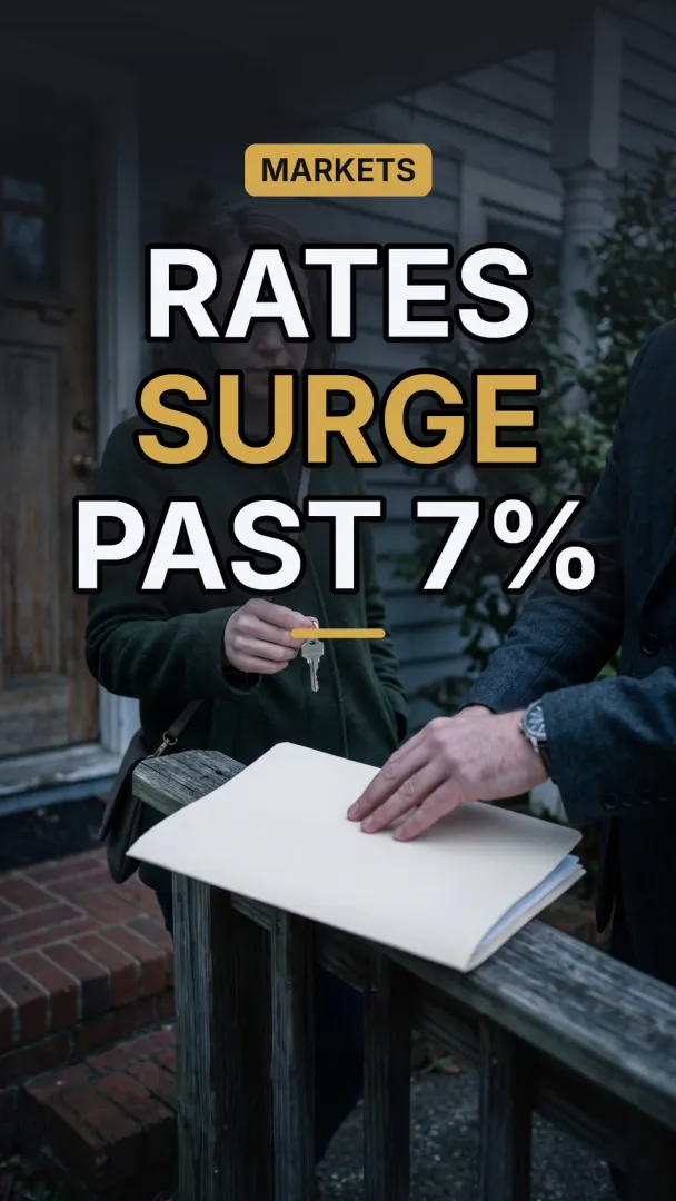 Mortgage rates just crossed a key threshold. Here’s why