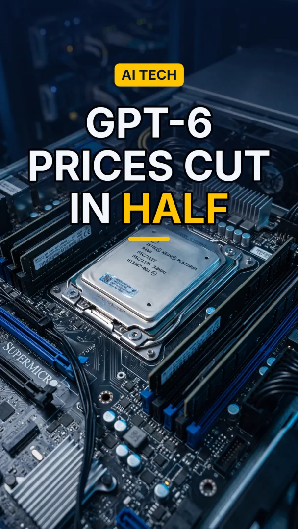 GPT-6 Prices Cut in Half