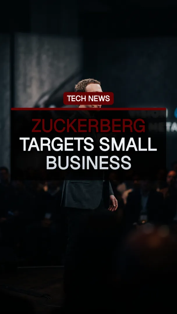 Zuckerberg Targets Small Business