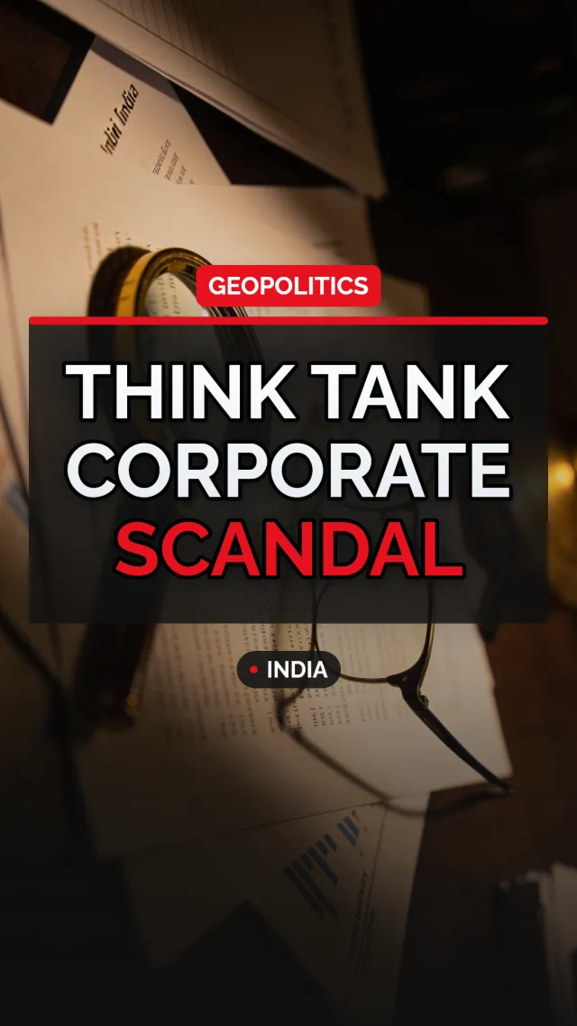 Most "financial / geopolitics experts" you follow on Instagram/YouTube are referring a think tank built by Reliance