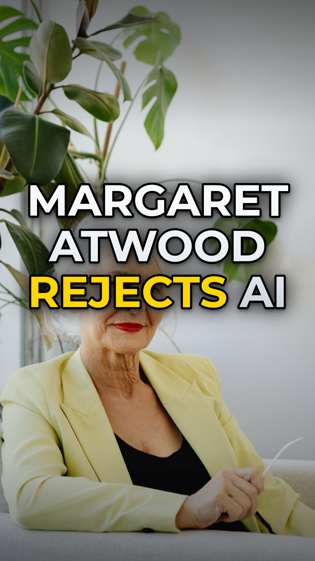 Margaret Atwood says the problem with AI is ‘garbage in, garbage out’