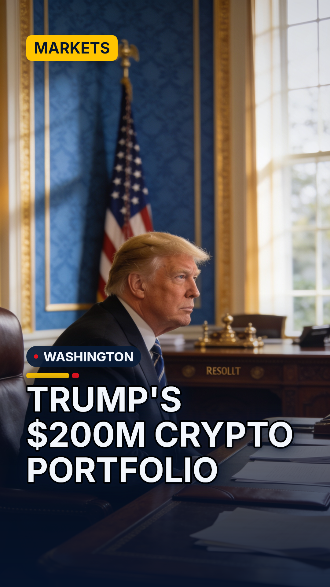 President Trump discloses his cryptocurrency holdings