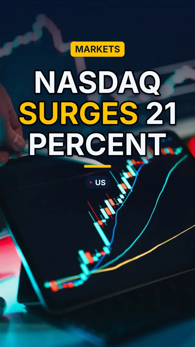Nasdaq Surges 21 Percent — faceless AI Finance news video by Business & Finance Desk on Ravenclip