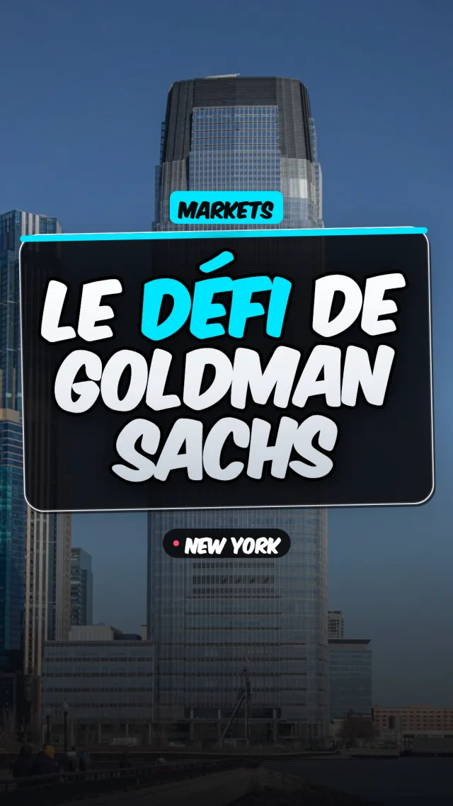 Le défi de Goldman Sachs — vidéo d'actu Finance IA faceless, par Business & Finance Desk sur Ravenclip