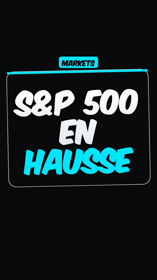 S&P 500 en hausse — vidéo d'actu Finance IA faceless, par Business & Finance Desk sur Ravenclip