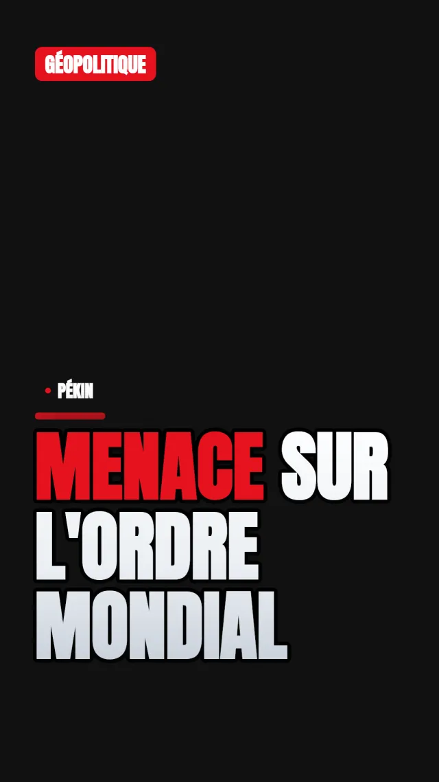 Menace sur l'ordre mondial
