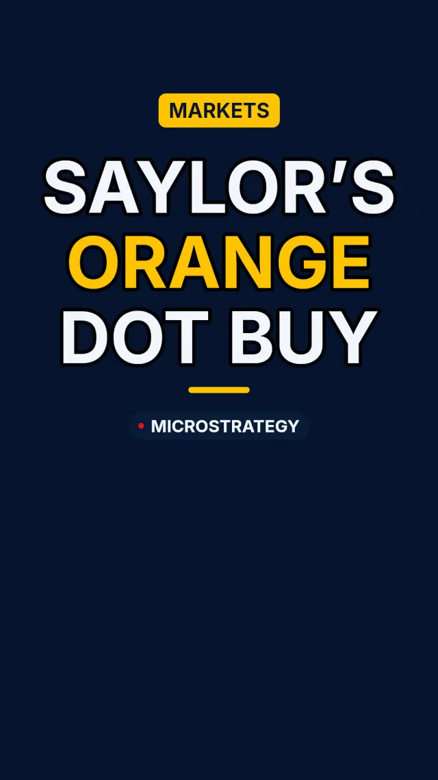 MicroStrategy Orange Dot Chart Signals Another Bitcoin Buy on July 7