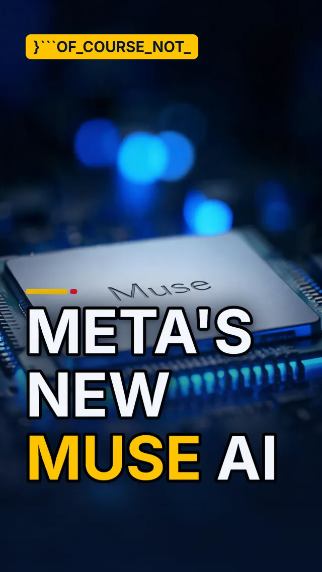 Meta's New Muse AI — faceless AI news video by Anthropic Desk on Ravenclip