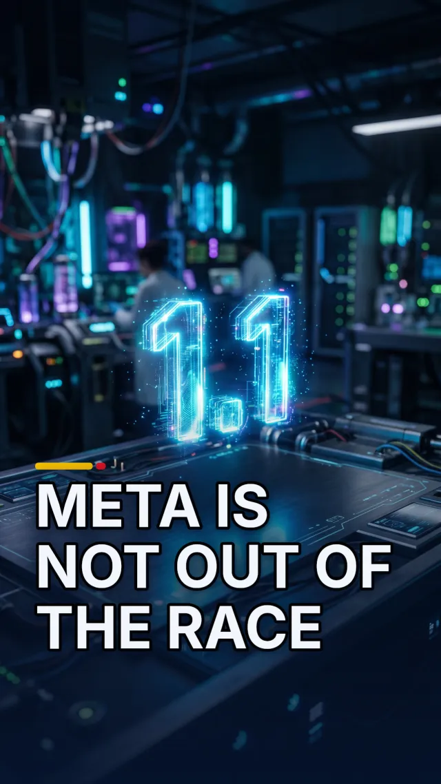 Meta is not out of the race