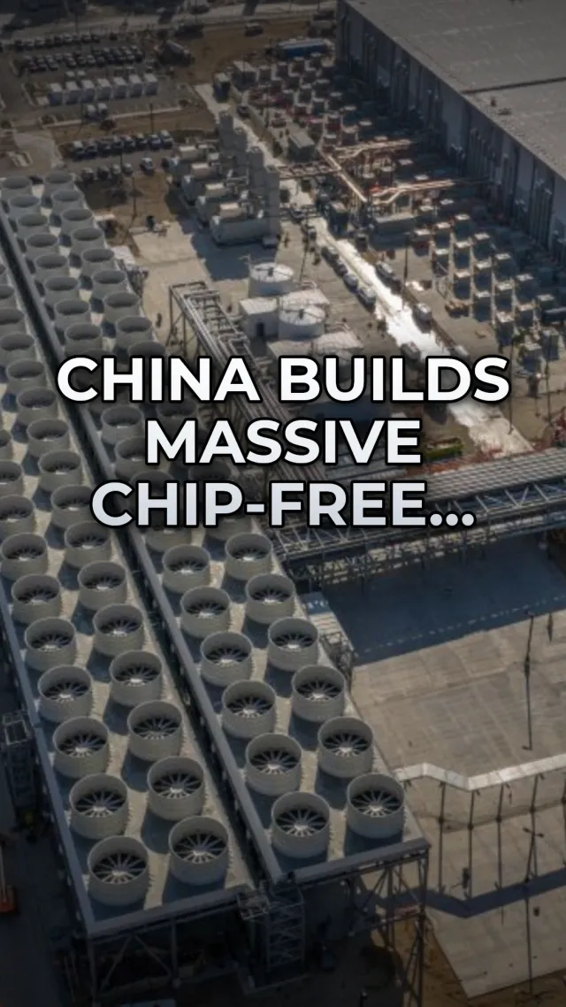 China builds massive chip-free d...