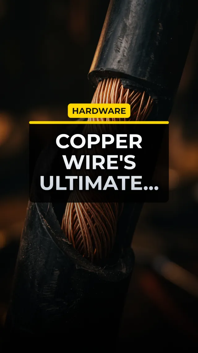 Copper Wire's Ultimate Limit, faceless AI Tech news video by Tech & Startups Desk on Ravenclip