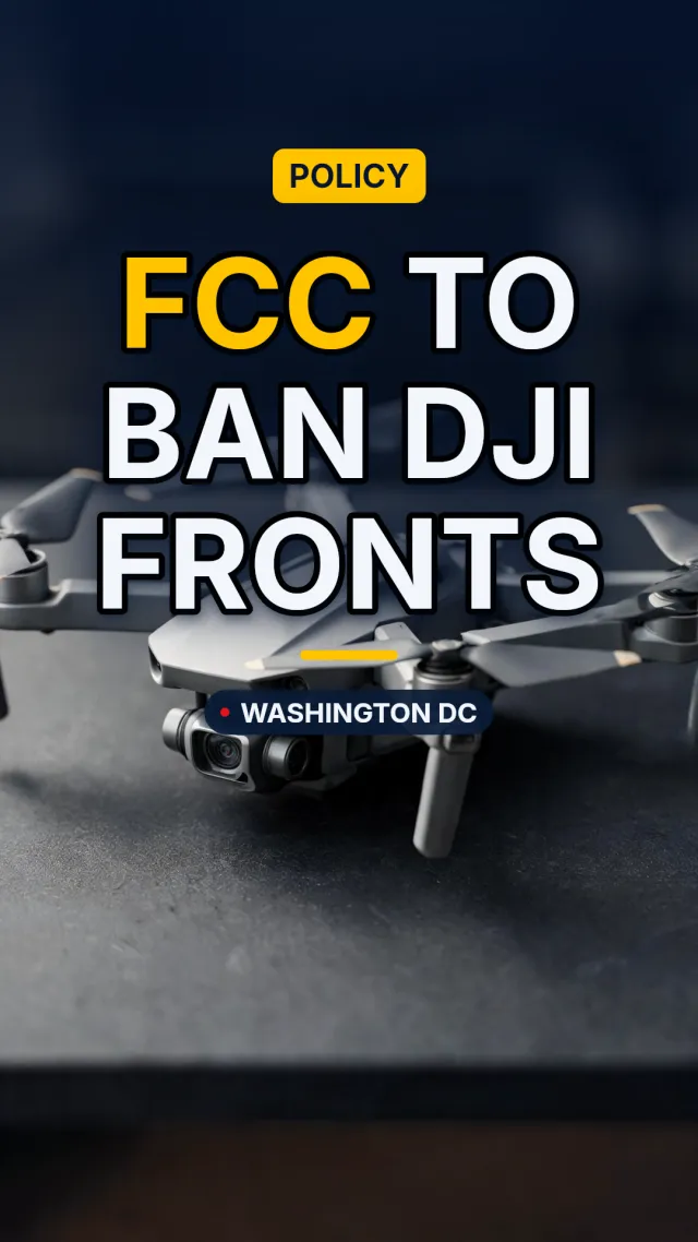 The FCC is planning to retroactively ban disguised DJI gadgets