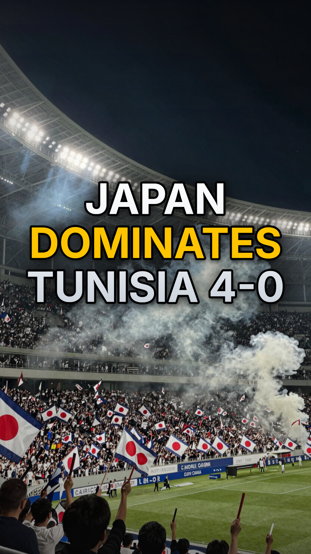 Tunisia 0-4 Japan