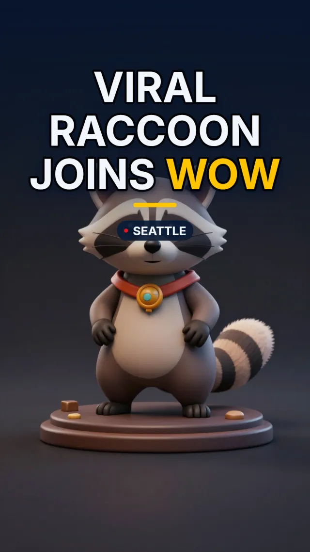 World of Warcrafft to Add Viral Raccoon Jimothy as Pet