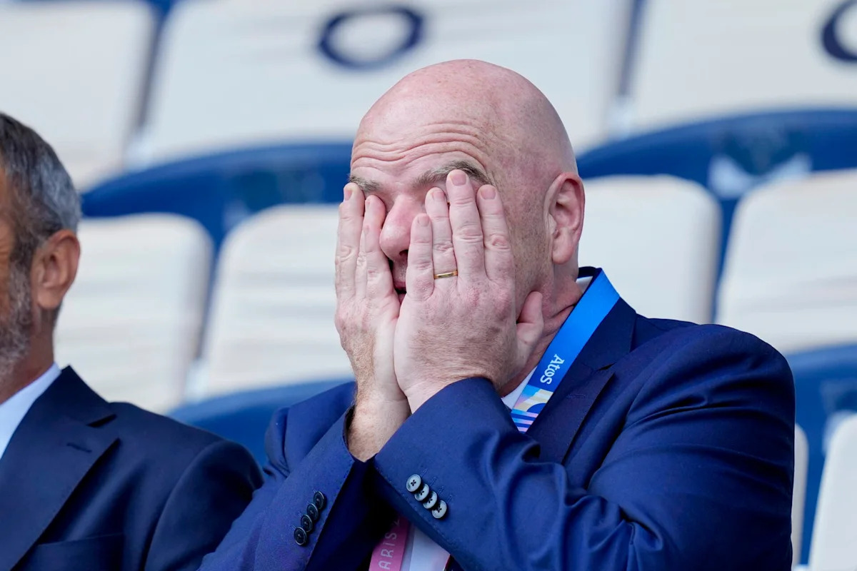 Gianni Infantino’s most powerful critic says ‘time is up’ for ‘pathetic’ FIFA boss