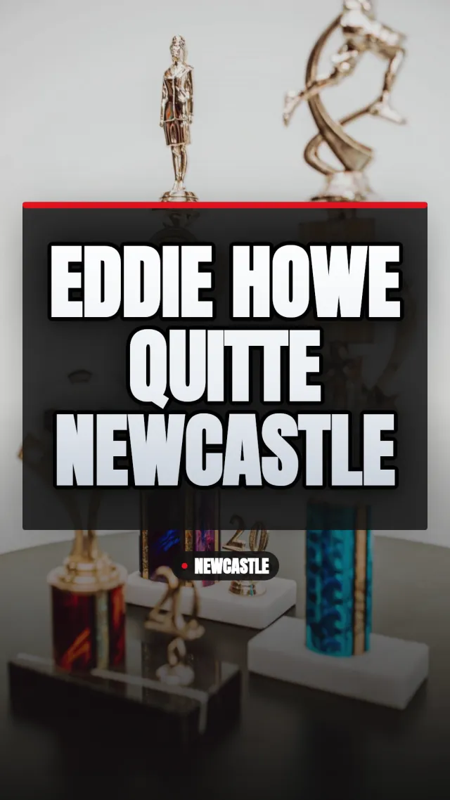 Eddie Howe sacked by Newcastle after winning only trophy in decades