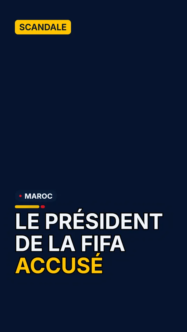 Le président de la FIFA accusé