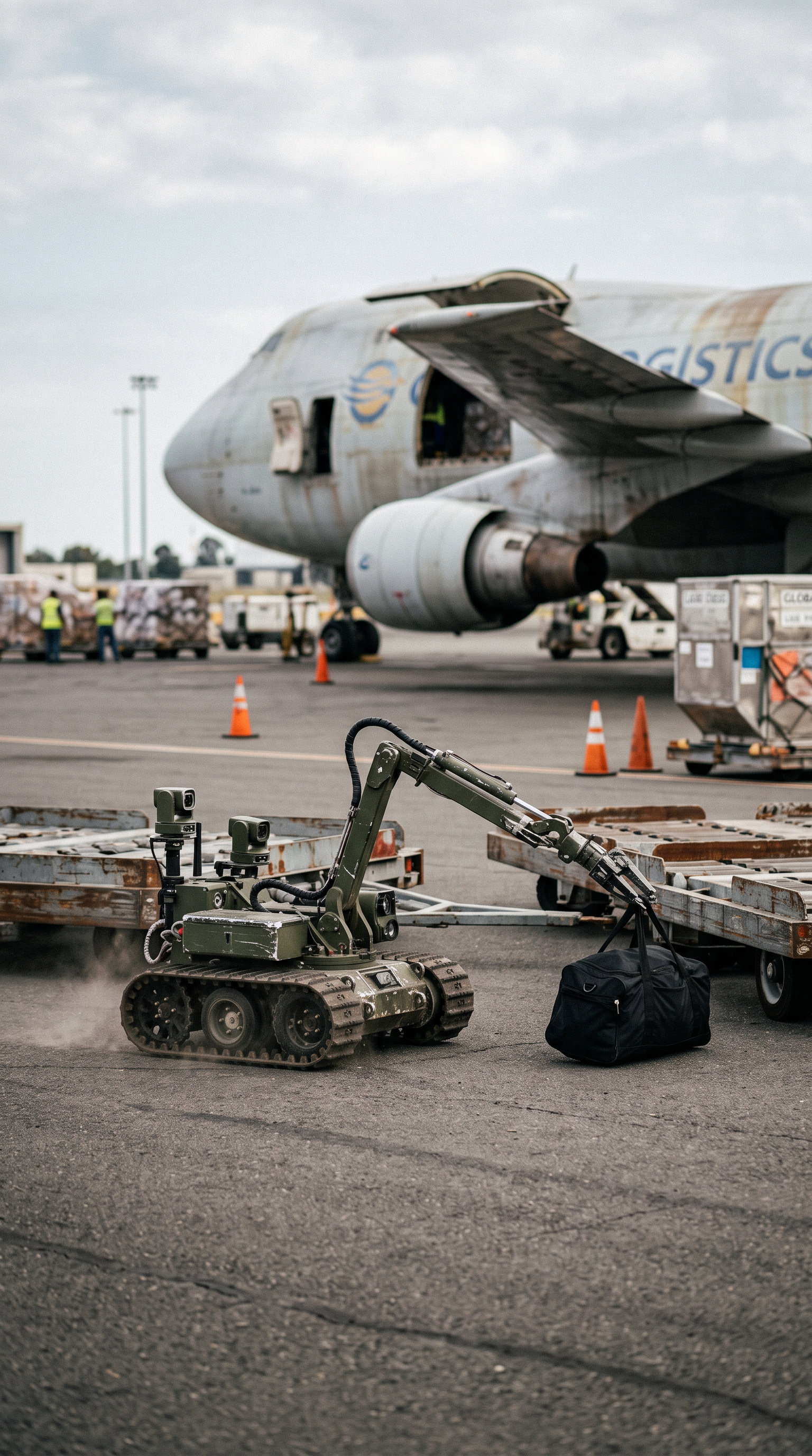 Nato confirms drone sighting near Ukrainian plane at German airport after ‘security incident’