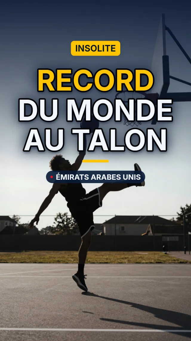 Watch: Soccer player breaks basketball world record with backheel kick