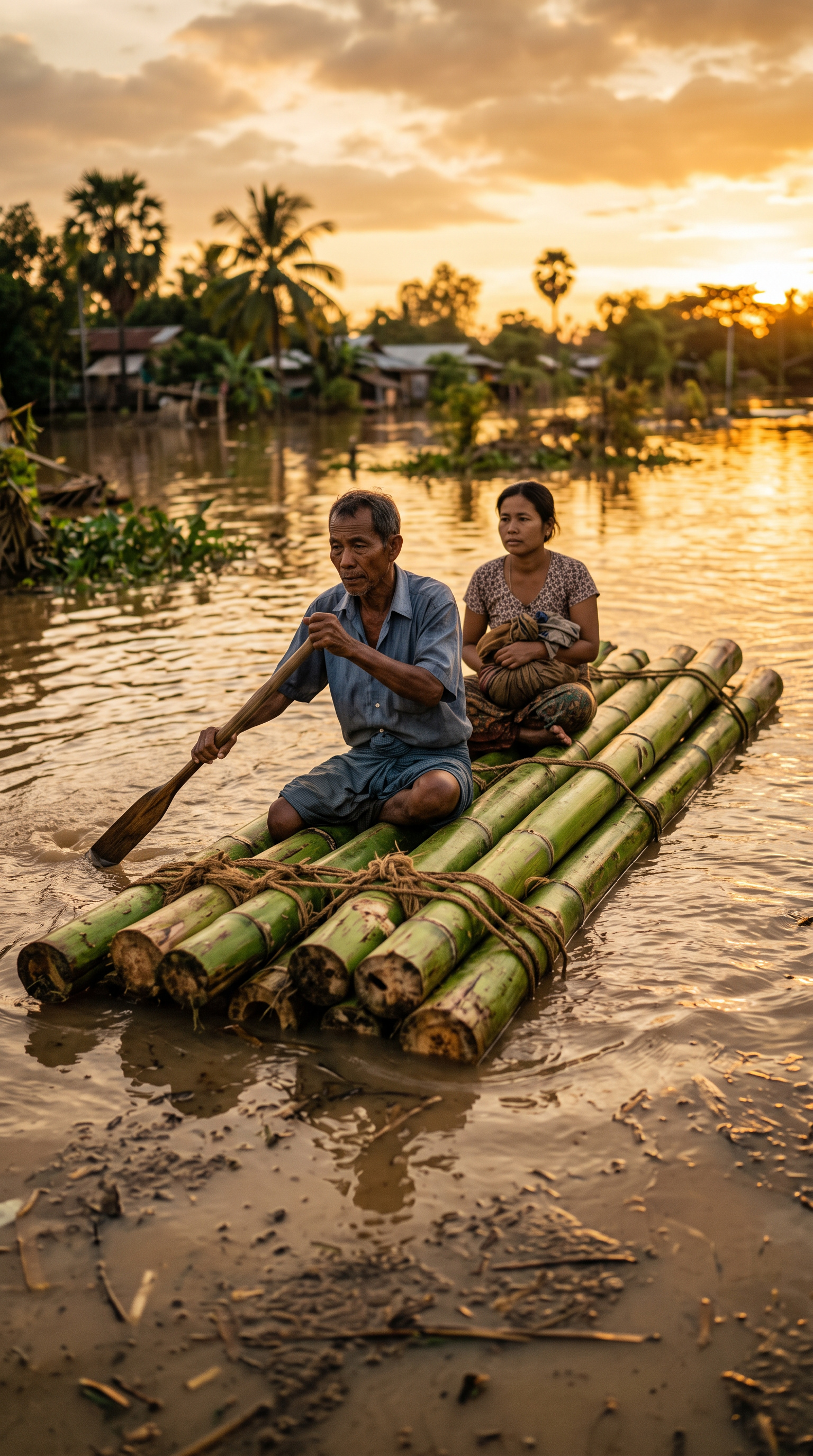 How a 97-year-old escaped deadly Indian floods on a banana raft